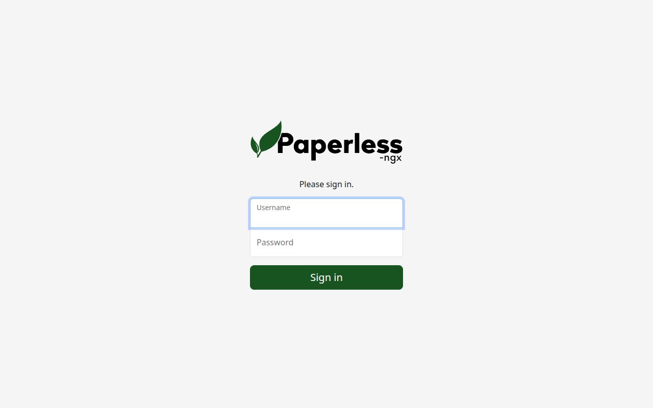 Paperless-ngx